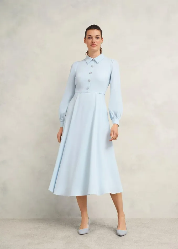 Dresses and Jumpsuits Women HOBBS Ayla Dress Pale Blue