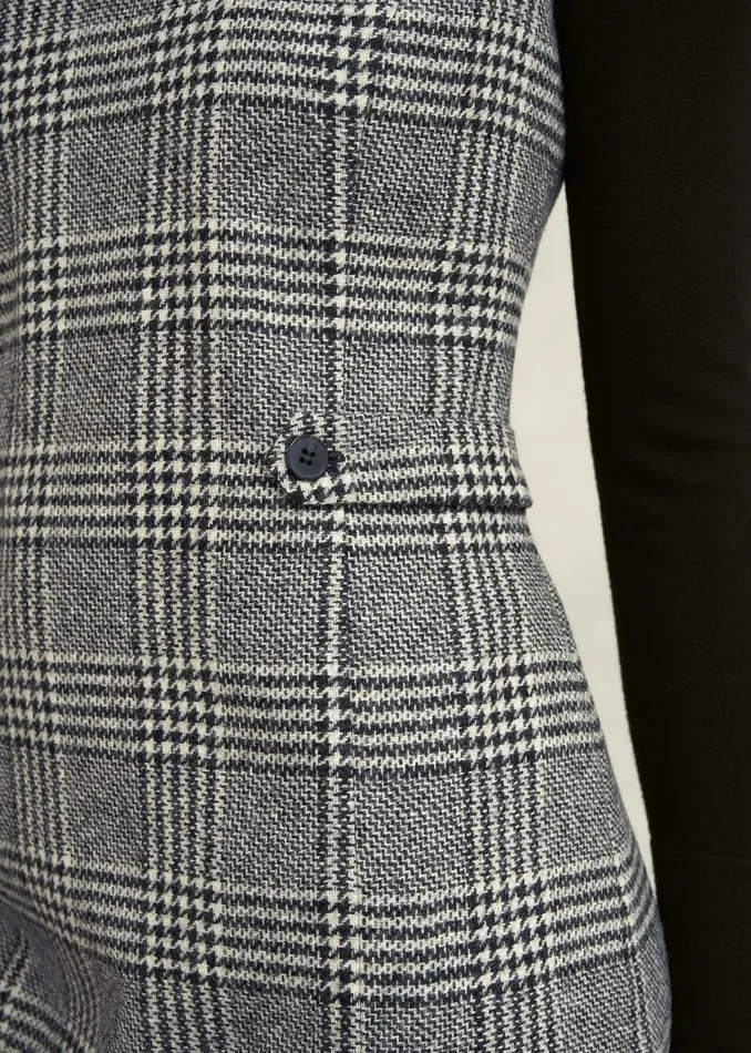 Dresses and Jumpsuits Women HOBBS Brea Wool Dress Black White