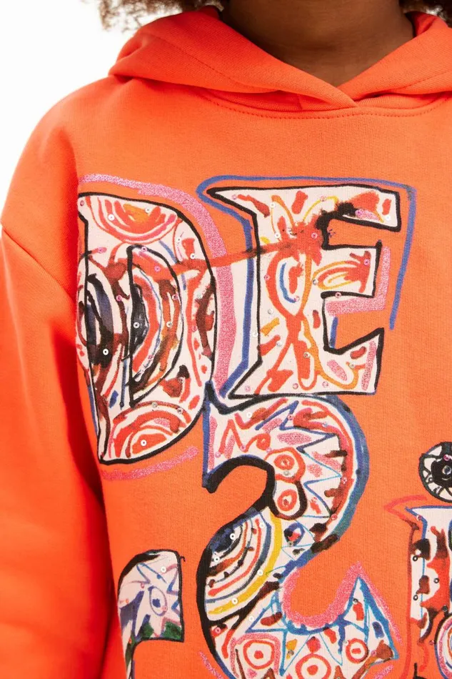 Dresses Kids Desigual Desigual Sweatshirt Dress Red