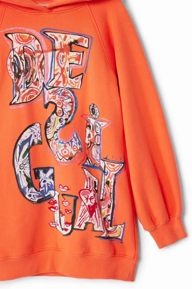 Dresses Kids Desigual Desigual Sweatshirt Dress Red