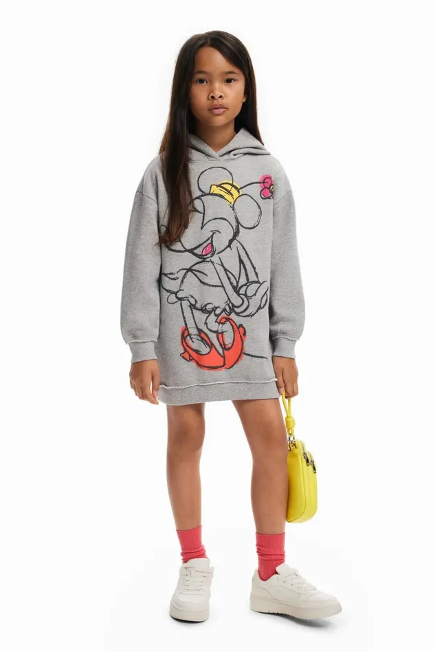 Dresses Kids Desigual Minnie Dress With Hood Black