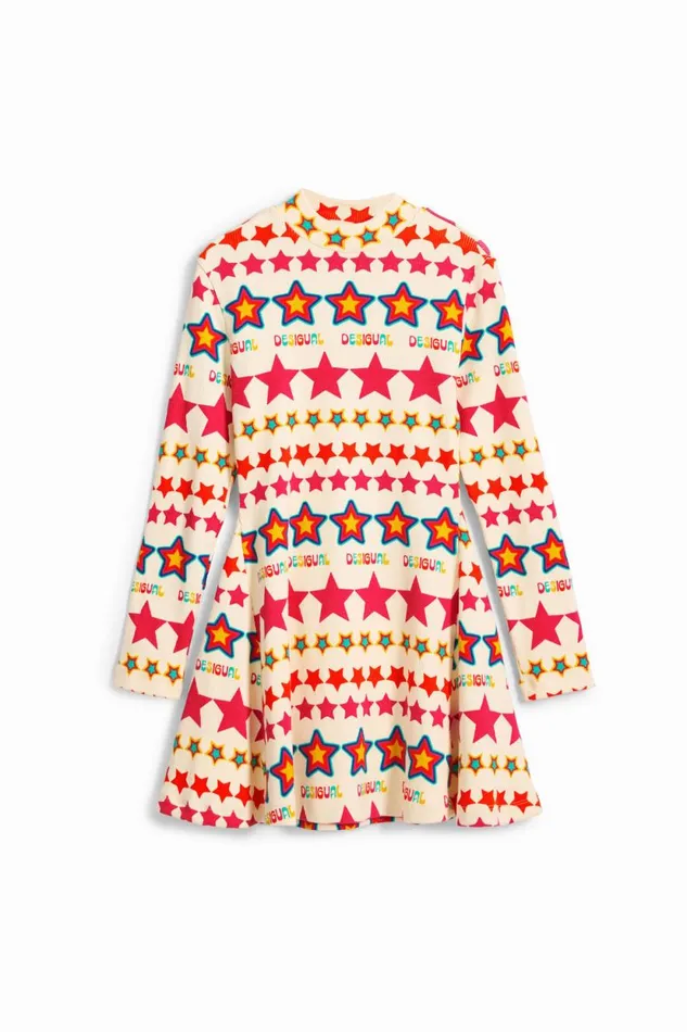Dresses Kids Desigual Star Dress White