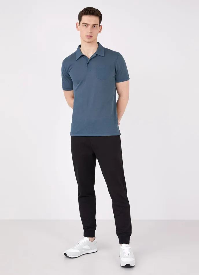DriRelease Active Polo Shirt Dark Petrol Men SUNSPEL Activewear