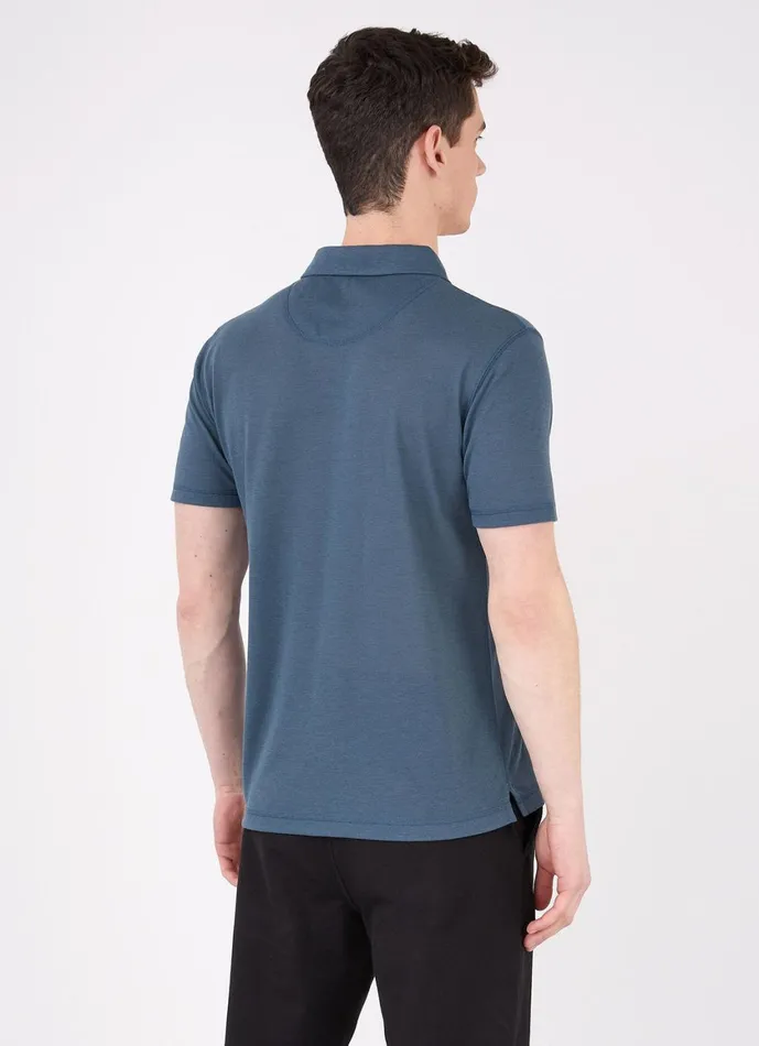 DriRelease Active Polo Shirt Dark Petrol Men SUNSPEL Activewear