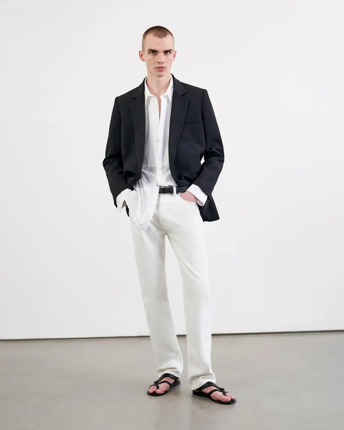DUMAS BLAZER Black Men Nili Lotan Jackets and Coats