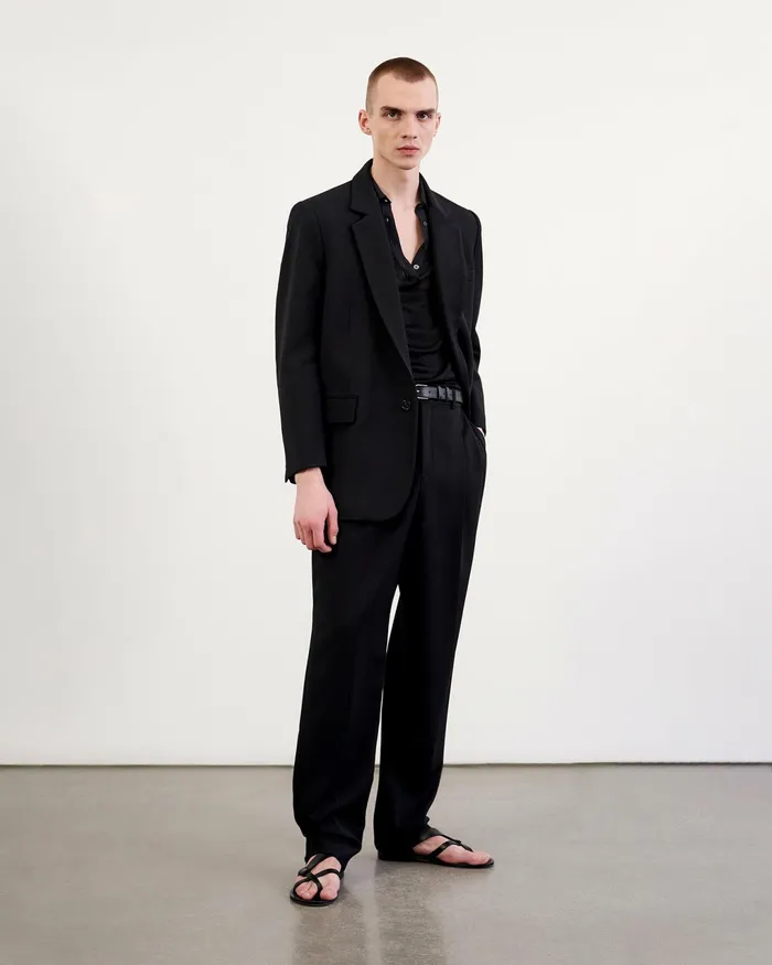 DUMAS BLAZER Black Men Nili Lotan Jackets and Coats