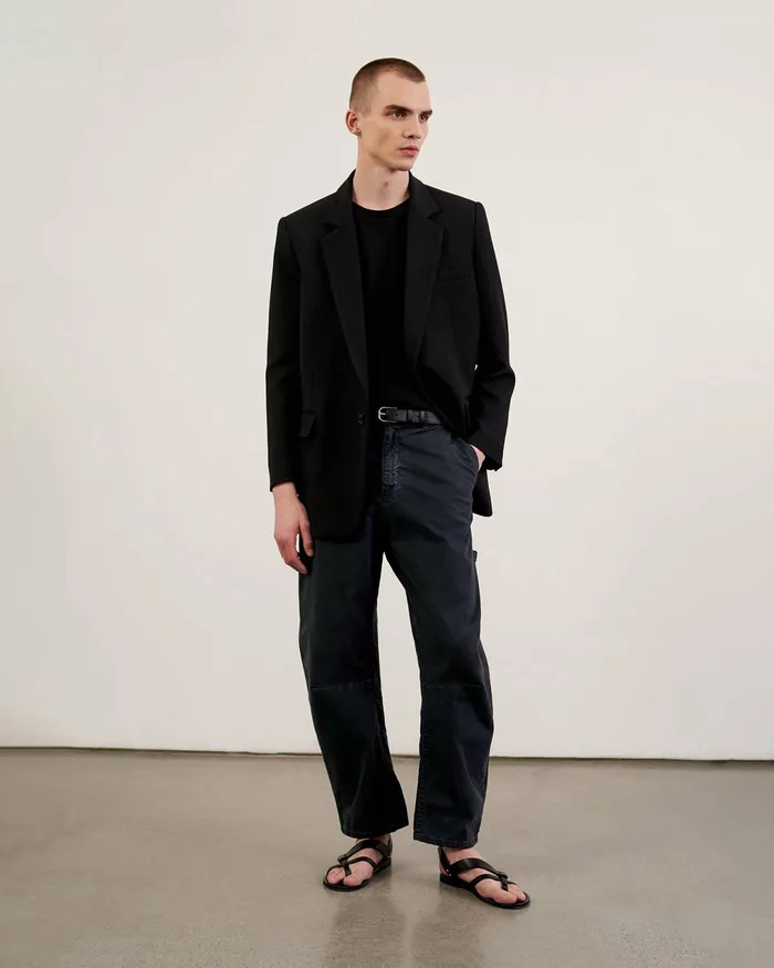 DUMAS BLAZER Black Men Nili Lotan Jackets and Coats