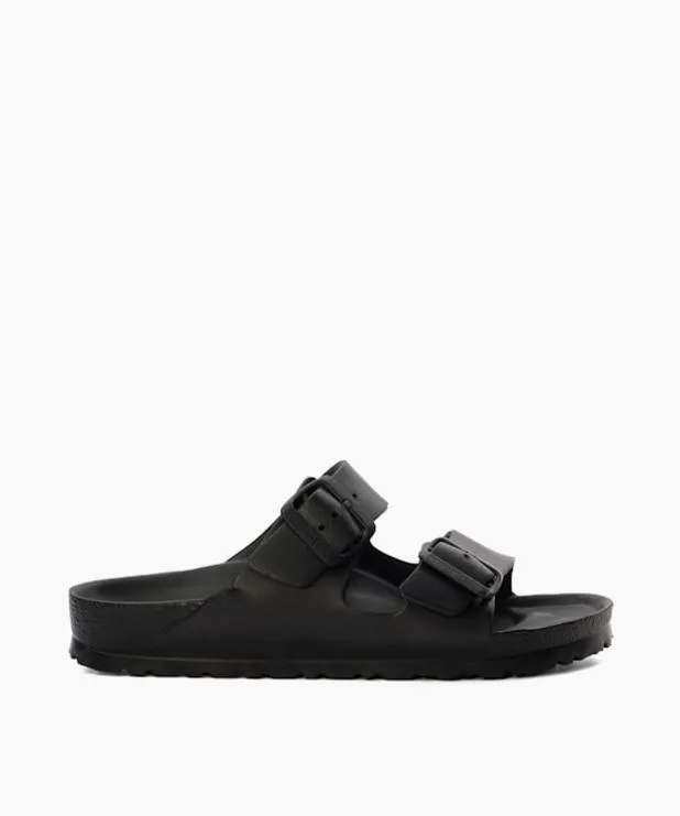 Dune London Black Sandals Women Casual DoubleStrap Sliders Black