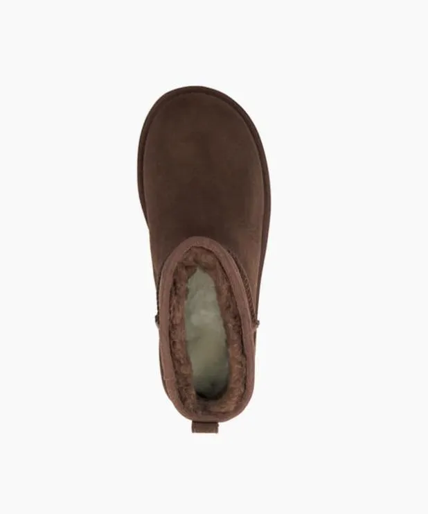 Dune London Brown Boots Women Ultra Mini Platform Boots Brown
