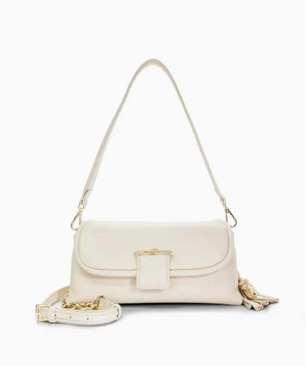Dune London Crossbody Bags Women Premium Leather Shoulder Bag White