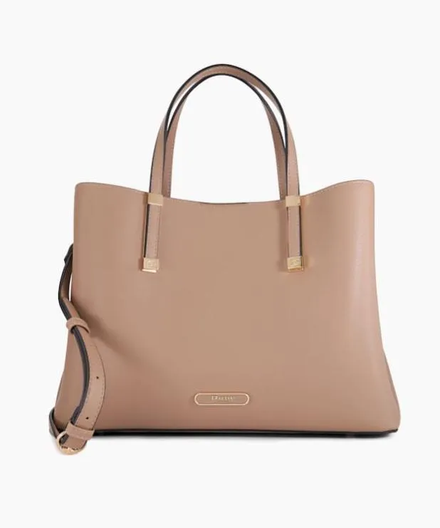 Dune London Handbags Women Branded Hardware Tote Bag Neutral