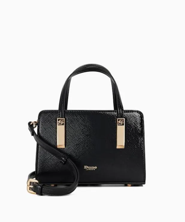 Dune London Handbags Women Small Tote Bag Black Synthetic