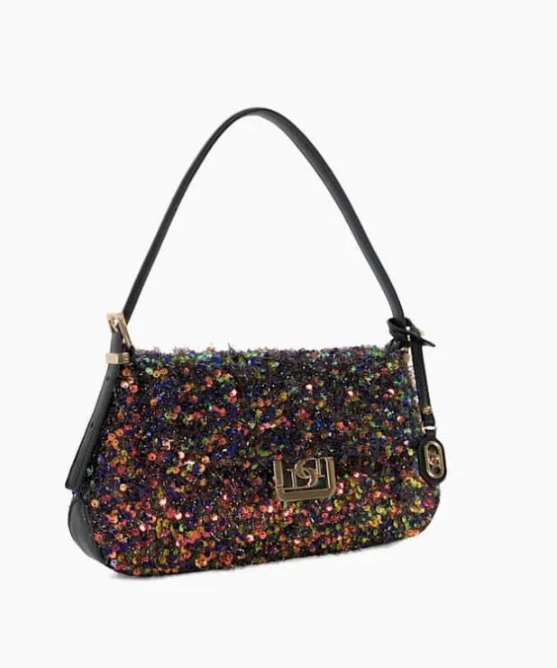 Dune London Handbags Women Textured Sequin Shoulder Bag Multi Sequins