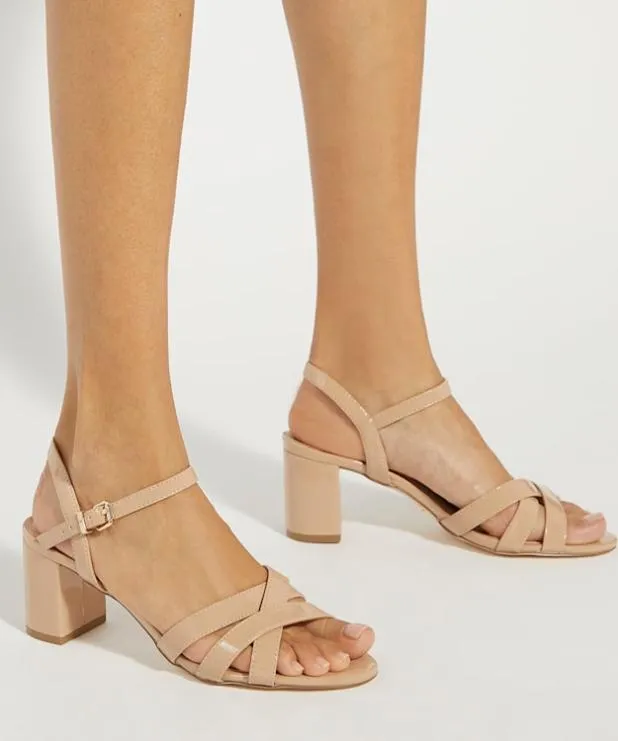 Dune London Heeled Sandals Women Block Heel Sandals Pink