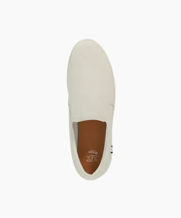 Dune London Trainers Men Casual Slip On White