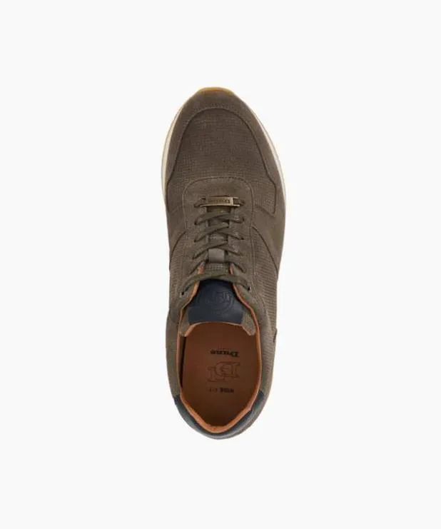 Dune London Trainers Men Wide Fit LaceUp Runner Trainers Grey