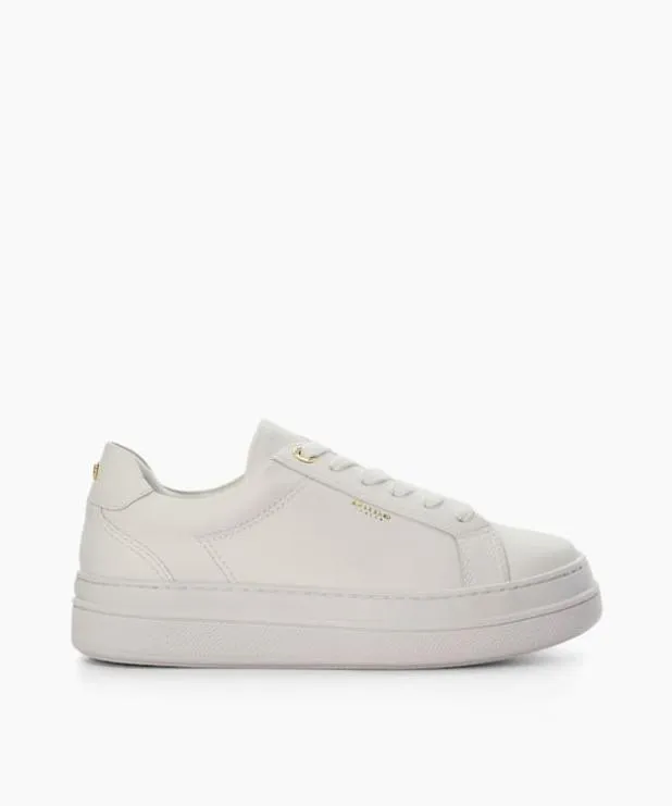 Dune London Trainers Women Branded Chunky Cup Sole Trainers White