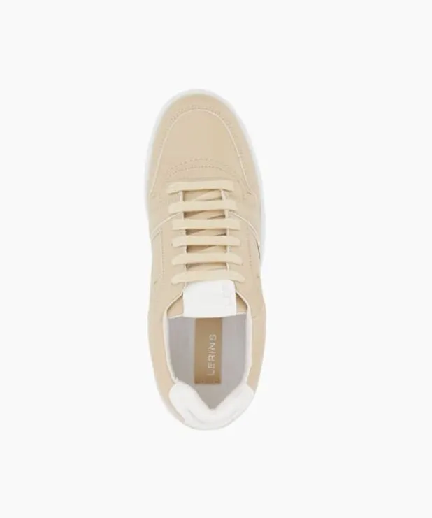 Dune London Trainers Women GrapeLeather LaceUp Trainers Neutral