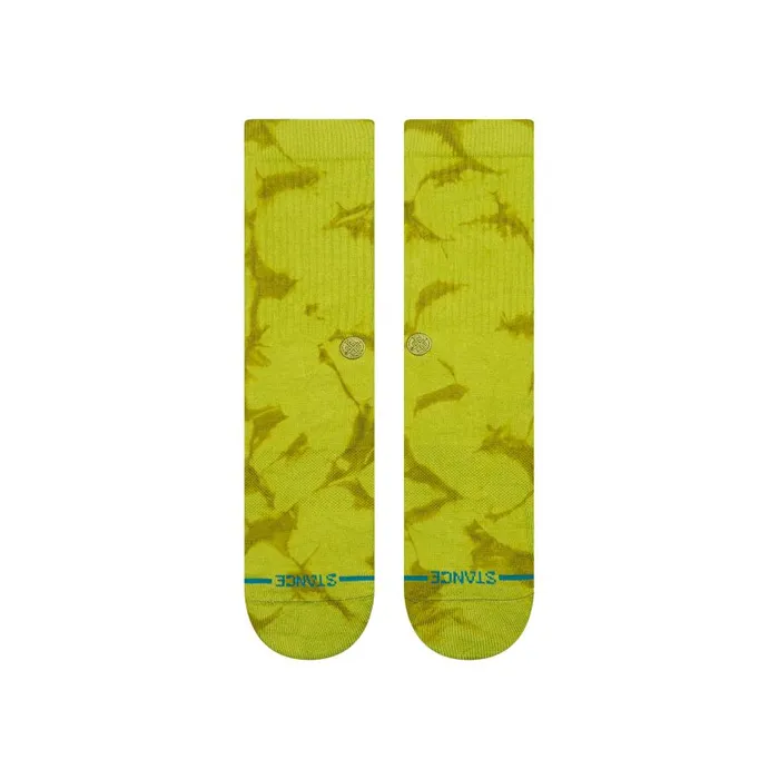 Dye Crew Socks Icon Dye 8211 Green MenWomen Stance Crew