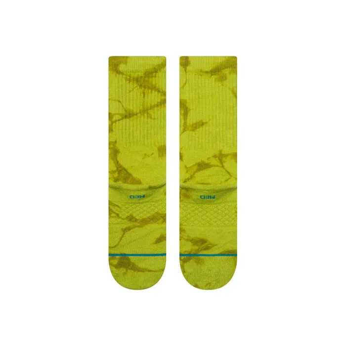 Dye Crew Socks Icon Dye 8211 Green MenWomen Stance Crew
