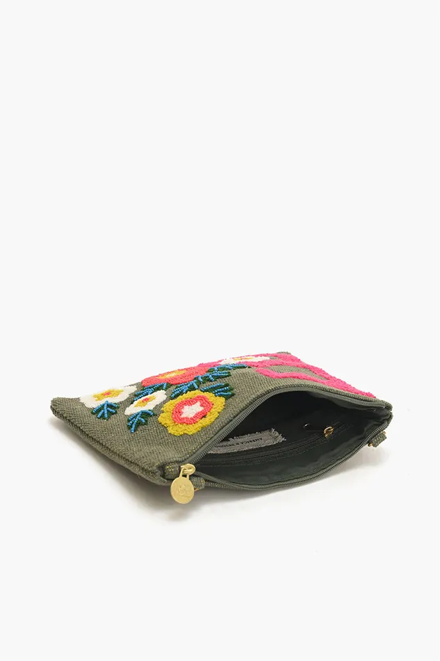 E Floral Crossbody Bag Crossbody Bags America and Beyond Women
