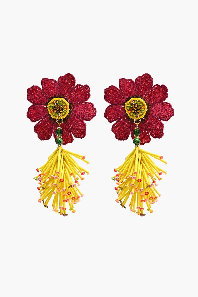 Earrings America and Beyond Women Timeless Mystic Floral Earring