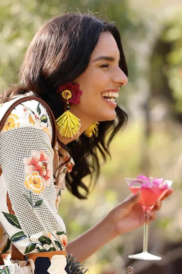Earrings America and Beyond Women Timeless Mystic Floral Earring