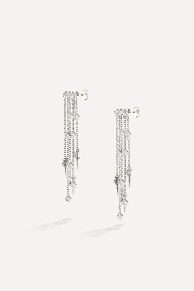 Earrings Keith Gold Women Baandsh Jewelry