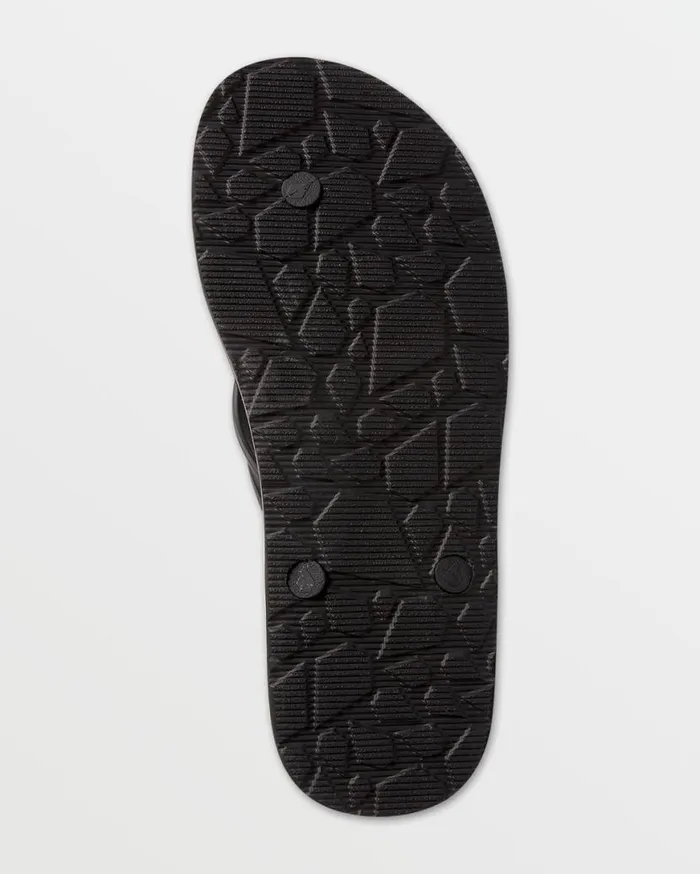 Eco Concourse Sandals 8211 Black Mens Volcom Sandals