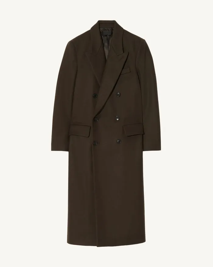 EDMONT COAT Cocoa Women Nili Lotan Coats and Outerwear