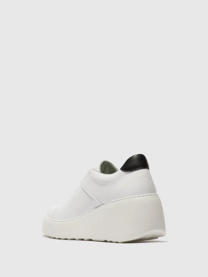 Elasticated Trainers DITO581FLY WHITE Women Fly London Trainers