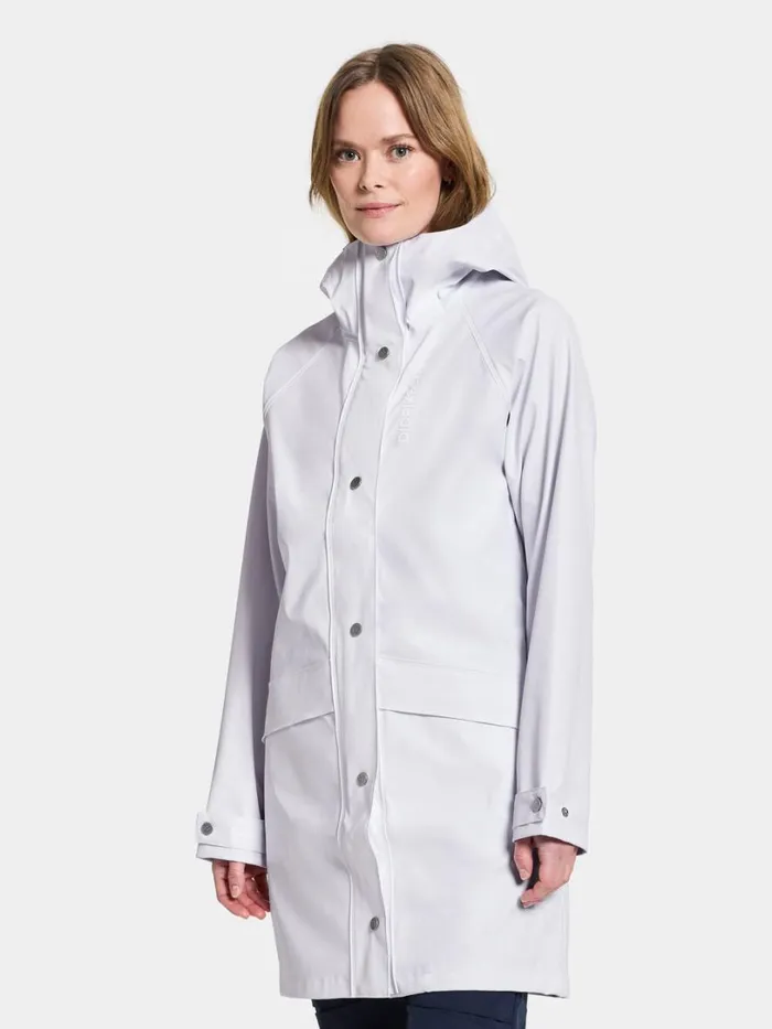 Elly Parka Galon Snow White Women Didriksons Spring Jackets