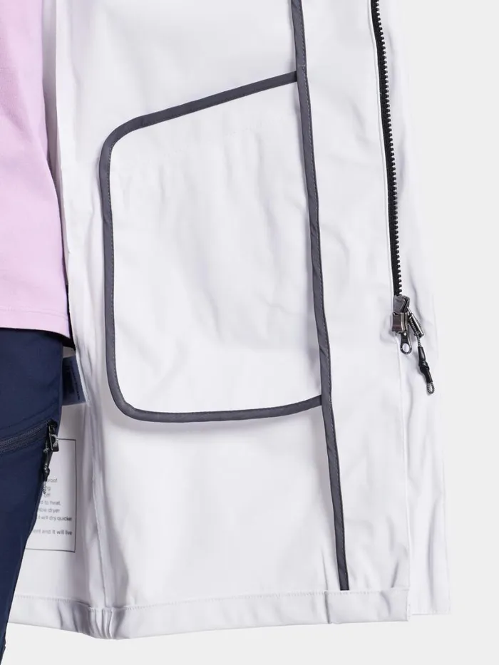 Elly Parka Galon Snow White Women Didriksons Spring Jackets