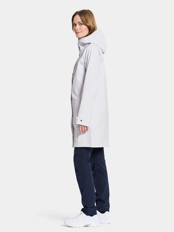 Elly Parka Galon Snow White Women Didriksons Spring Jackets
