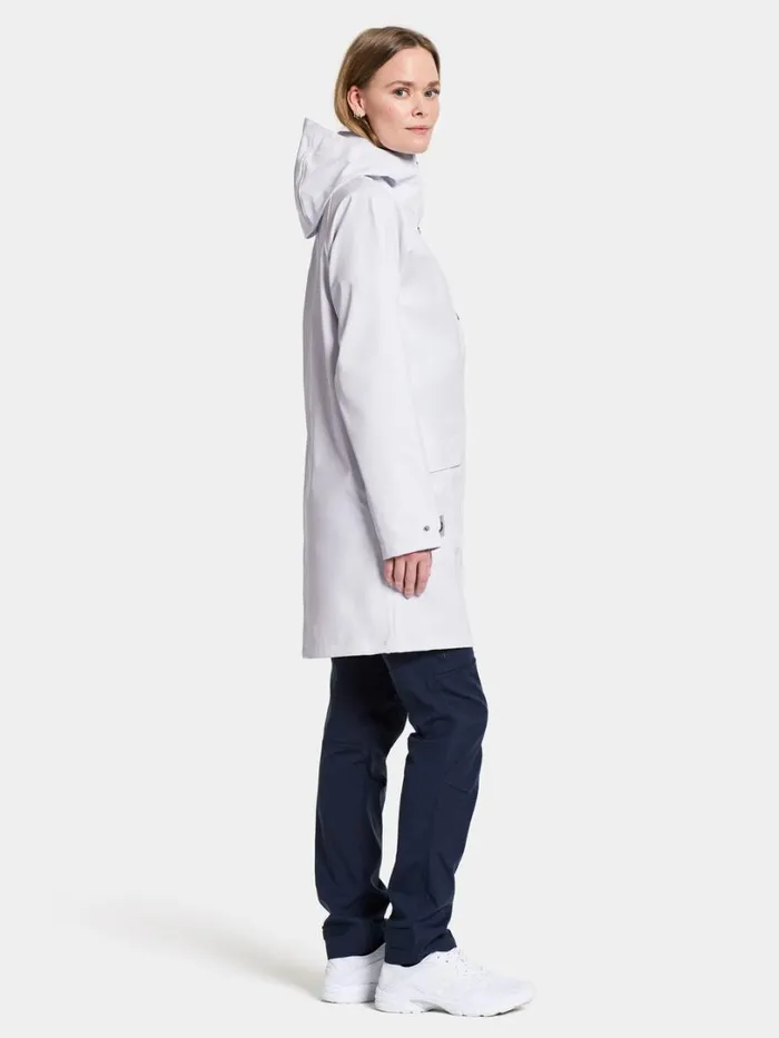 Elly Parka Galon Snow White Women Didriksons Spring Jackets