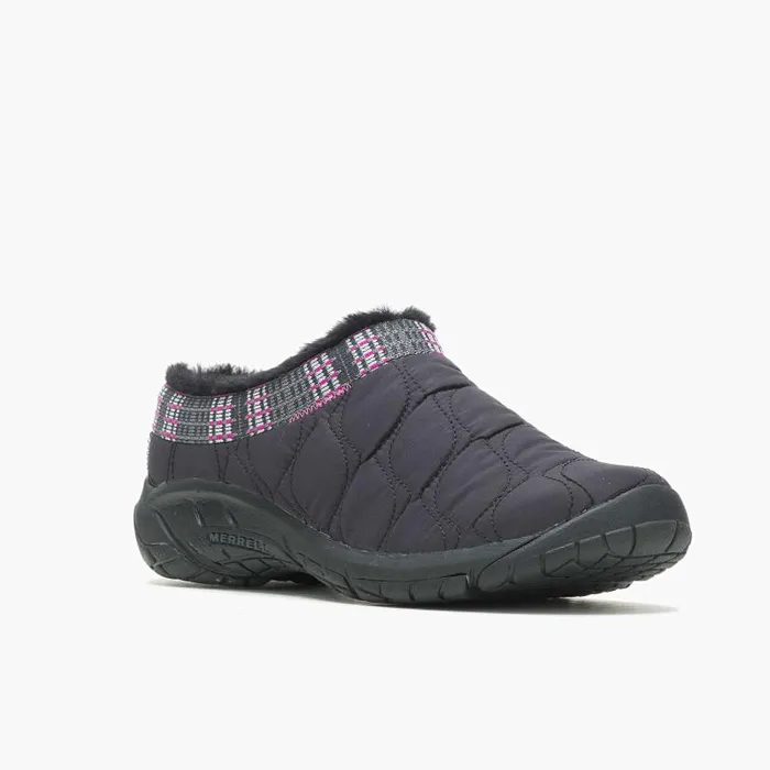 Encore Ice 4 Puff Wide Black Women Merrell SlipOns