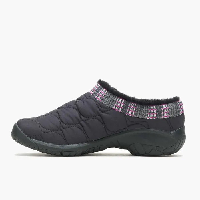Encore Ice 4 Puff Wide Black Women Merrell SlipOns