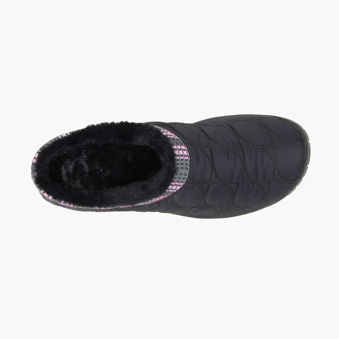 Encore Ice 4 Puff Wide Black Women Merrell SlipOns