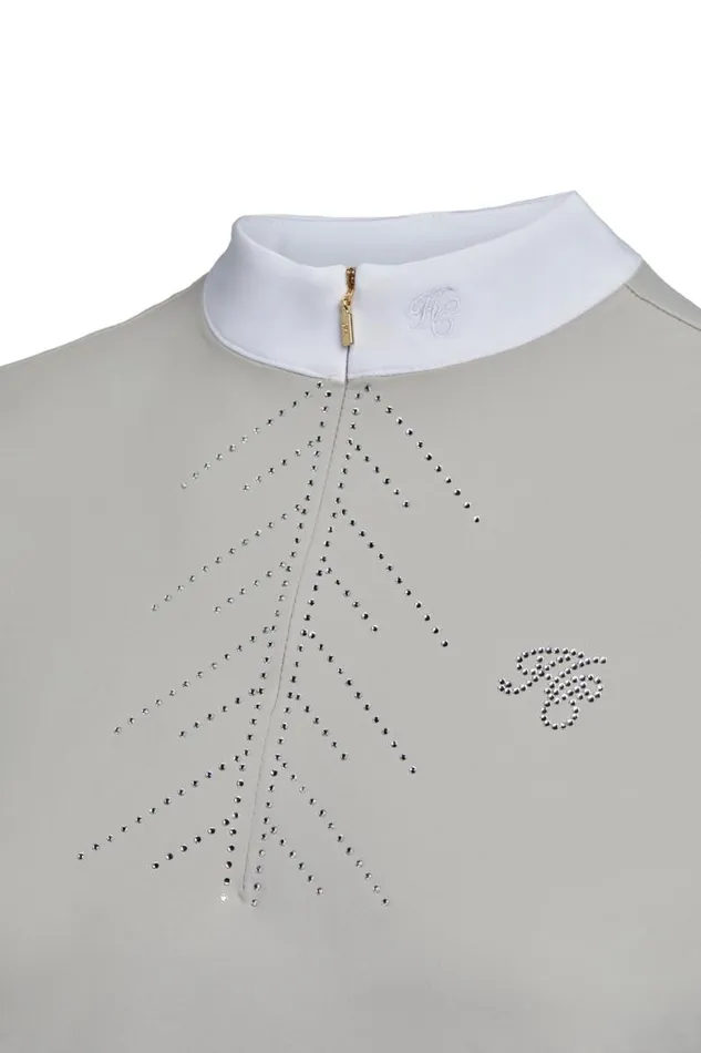 Equestrian Base Layers Holland Cooper Windsor Short Sleeve Base Layer Pebble Equestrian Base Layers Holland Cooper Windsor Short Sleeve Base Layer Pebble