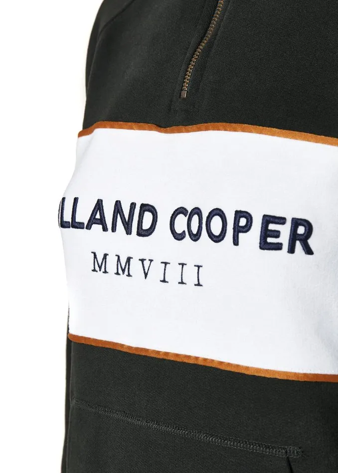 EquestrianWomen Hoodies and Sweatshirts Holland Cooper Sporting Heritage Zip Henley Racing Green EquestrianWomen Hoodies and Sweatshirts Holland Cooper Sporting Heritage Zip Henley Racing Green