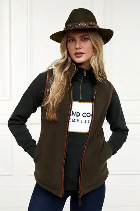 EquestrianWomen Hoodies and Sweatshirts Holland Cooper Sporting Heritage Zip Henley Racing Green EquestrianWomen Hoodies and Sweatshirts Holland Cooper Sporting Heritage Zip Henley Racing Green