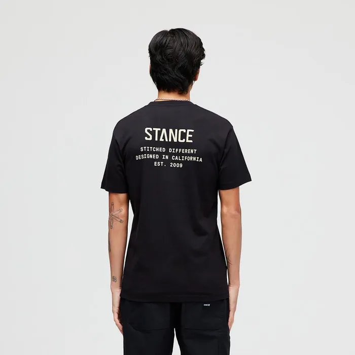 Established Tee Black Men Stance Shirts and Tees