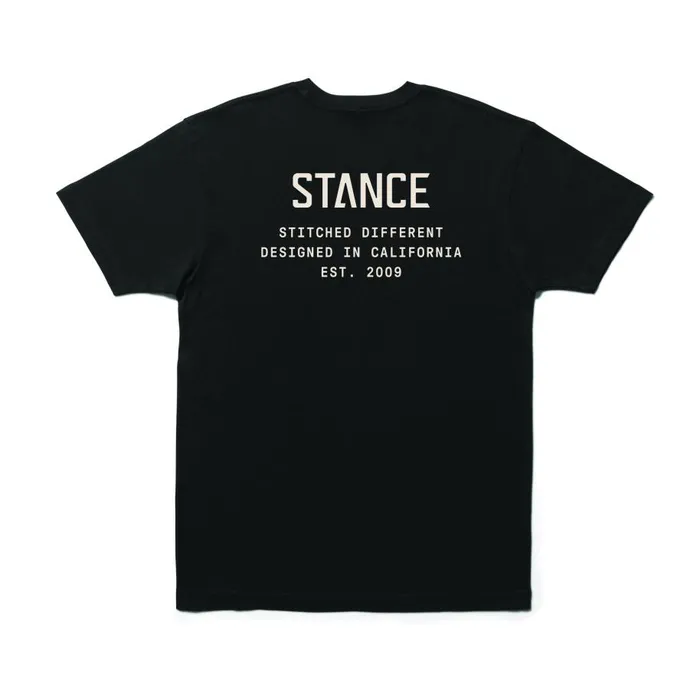 Established Tee Black Men Stance Shirts and Tees