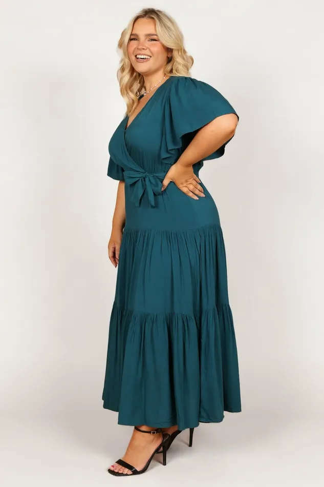 Event Dresses Barker Dress Teal Petal and Pup Women