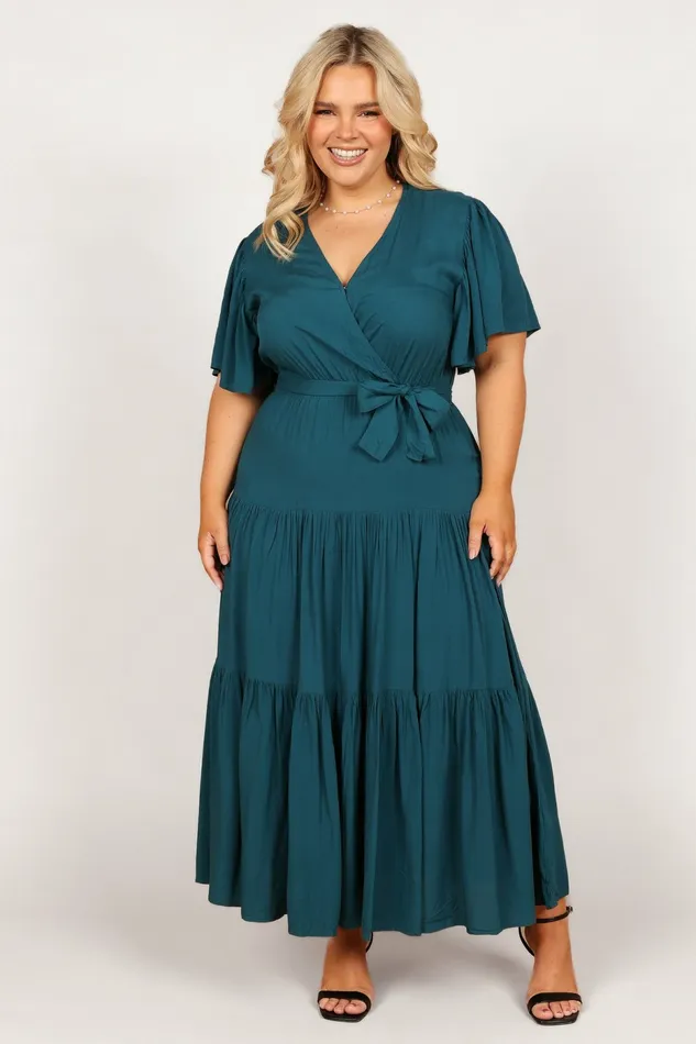 Event Dresses Barker Dress Teal Petal and Pup Women