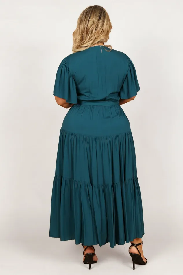 Event Dresses Barker Dress Teal Petal and Pup Women