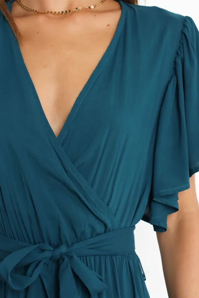 Event Dresses Barker Dress Teal Petal and Pup Women