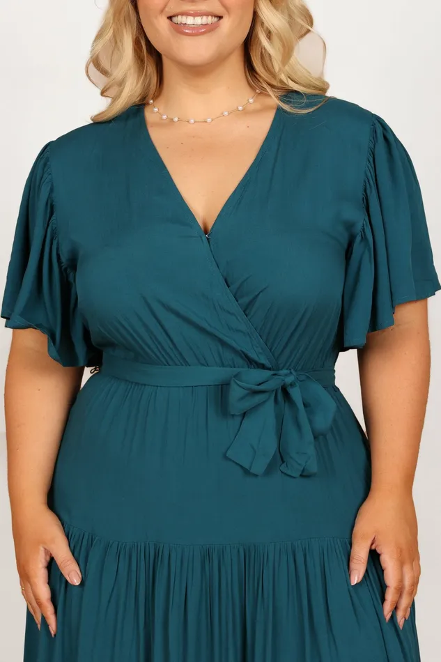 Event Dresses Barker Dress Teal Petal and Pup Women
