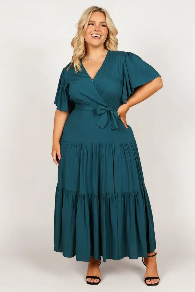 Event Dresses Barker Dress Teal Petal and Pup Women