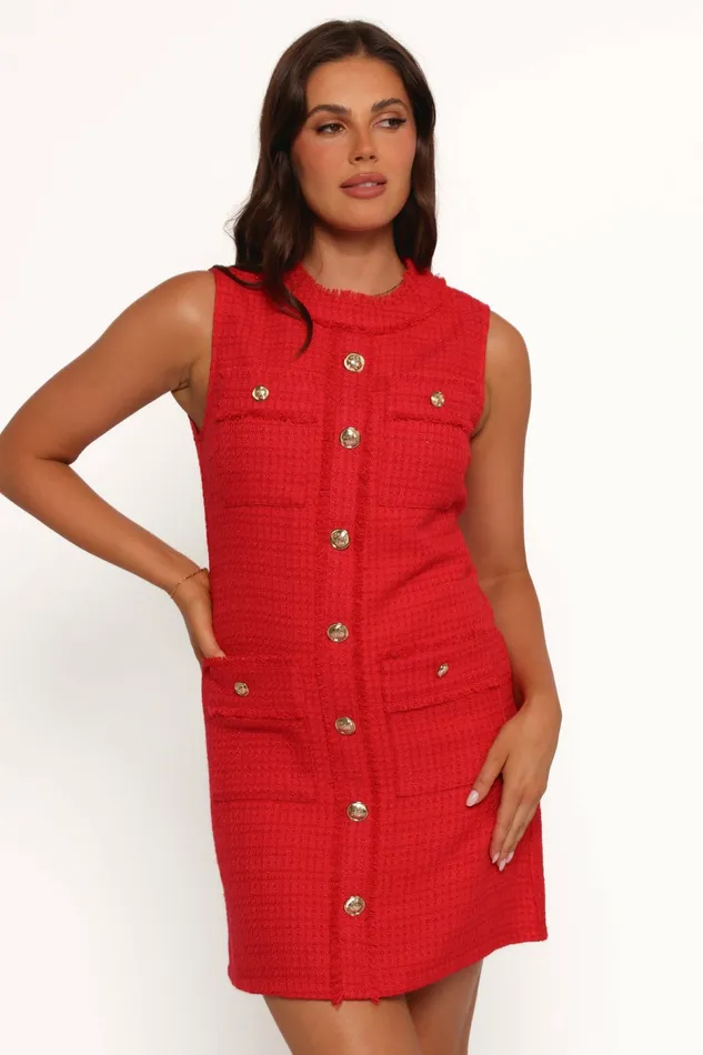 Event Dresses Petal and Pup Women Kayli Mini Dress Red